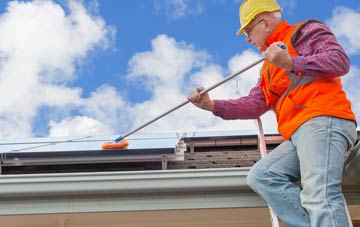 Llanmartin soft wash roof cleaning